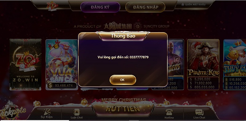 Liên hệ đội ngũ chăm sóc khách hàng qua Hotline của Zowin